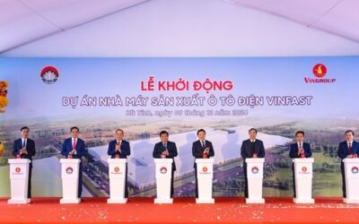Hà Tĩnh: Khởi động dự án nhà máy sản xuất ô tô điện Vinfast