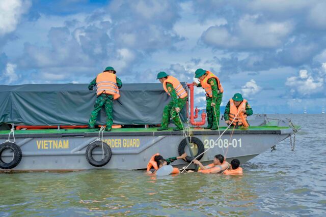 Kiên Giang: Đồn Biên phòng Xẻo Nhàu diễn tập năm 2024- Ảnh 3.