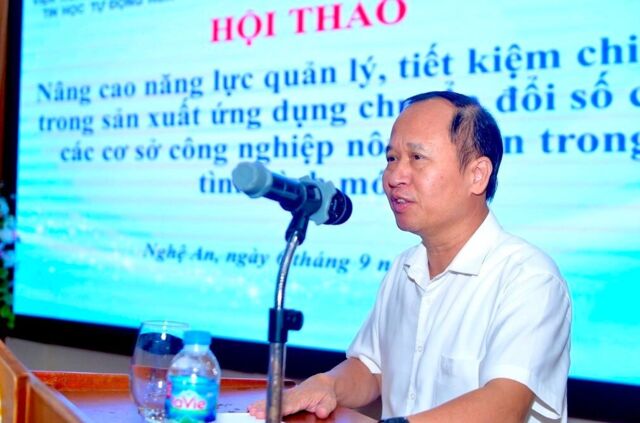 Nghệ An: Ứng dụng chuyển đổi số nâng cao năng lực quản lý các cơ sở công nghiệp nông thôn- Ảnh 1.