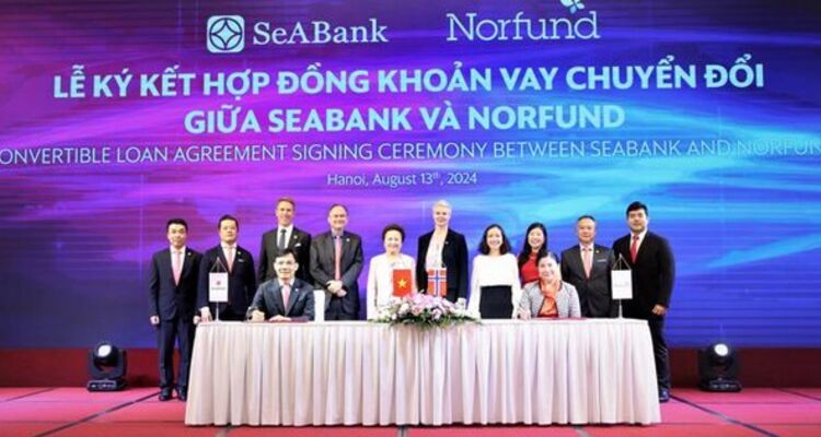 SeABank và Norfund ký kết Hợp đồng khoản vay chuyển đổi trị giá 30 triệu USD