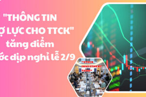 "Thông tin trợ lực cho TTCk" tăng điểm trước dịp nghỉ lễ 2/9