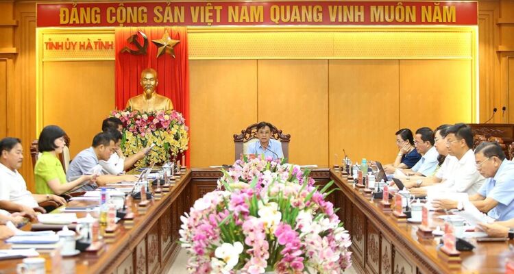 Hà Tĩnh: Thường trực Tỉnh ủy giao ban với các hội quần chúng do Đảng, Nhà nước giao nhiệm vụ