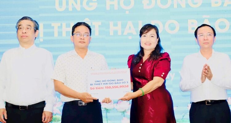 TPHCM: Tiếp nhận hơn 4,7 tỷ đồng ủng hộ đồng bào các tỉnh phía Bắc bị ảnh hưởng bão số 3 gây ra