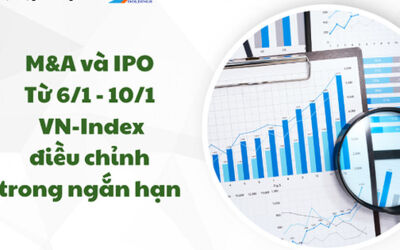 M&A và IPO (Từ 6/1 - 10/1): VN-Index điều chỉnh trong ngắn hạn