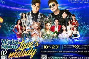 Lễ 2/9, đến Van Phuc City xem nhạc nước Water Show Love’s Melody