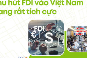 Thu hút FDI vào Việt Nam đang rất tích cực