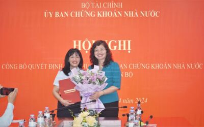 Bà Phạm Thị Thanh Hương làm Chánh Thanh tra Ủy ban Chứng khoán Nhà nước