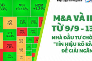 M&A và IPO (Từ 9/9 - 13/9): Nhà đầu tư chờ đợi "tín hiệu rõ ràng" để giải ngân