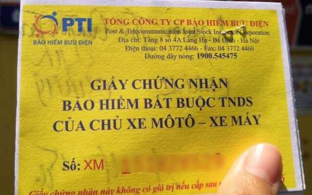 Bộ GTVT trả lời cử tri liên quan đến đề nghị bỏ quy định bắt buộc mua bảo hiểm trách nhiệm dân sự