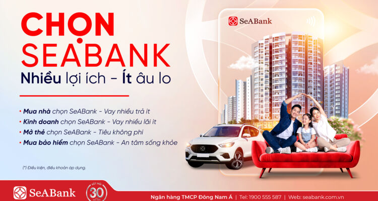 Hè tưng bừng, Chọn SeABank - Nhiều lợi ích - Ít âu lo