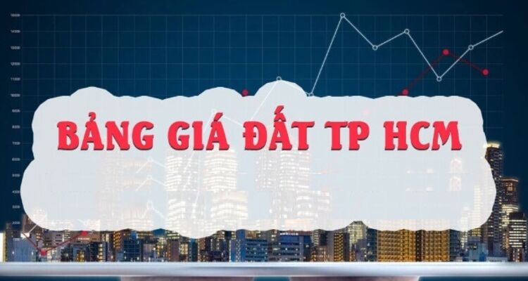 Bảng giá đất TP.HCM: Dự kiến cao nhất hơn 687 triệu/m2