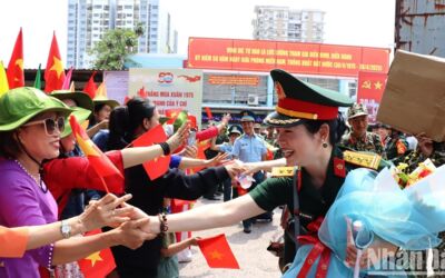 Lực lượng diễu binh, diễu hành tiếp tục hội quân ở Biên Hòa