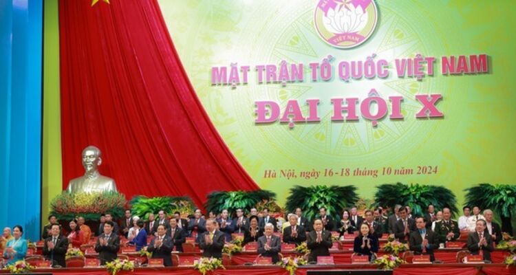 Khai mạc trọng thể Đại hội đại biểu toàn quốc MTTQ Việt Nam lần thứ X