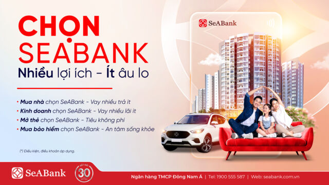 Hè tưng bừng, Chọn SeABank - Nhiều lợi ích - Ít âu lo- Ảnh 1.