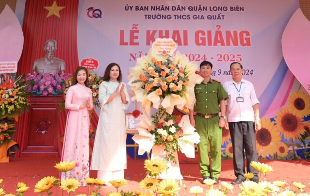 Trường THCS Gia Quất tưng bừng khai giảng năm học mới- Ảnh 3.