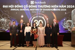 Đại hội đồng cổ đông thường niên 2024: SeABank đặt mục tiêu tăng trưởng 28%, tăng vốn điều lệ lên 30.000 tỷ đồng