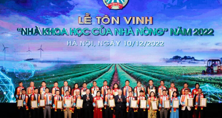 56 “Nhà khoa học của Nhà nông” được tôn vinh trong năm 2024