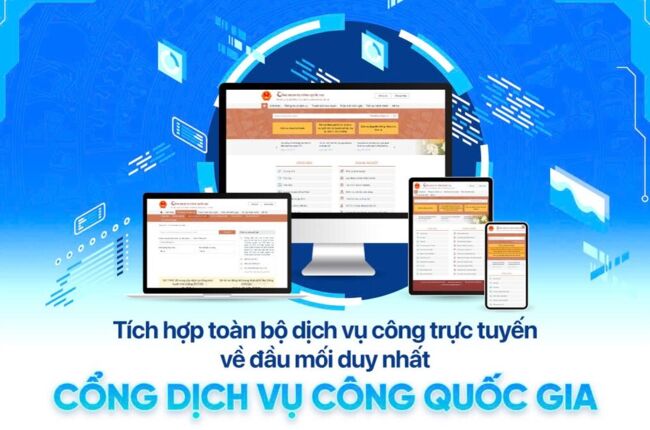 Infographic: Tích hợp toàn bộ dịch công trực tuyến về đầu mối duy nhất - Cổng dịch vụ công quốc gia