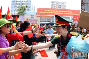 Lực lượng diễu binh, diễu hành tiếp tục hội quân ở Biên Hòa