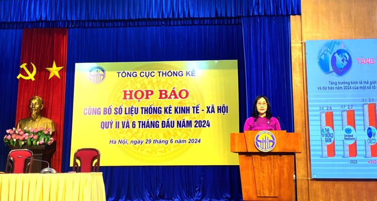 Giá trị tăng thêm toàn ngành công nghiệp sáu tháng đầu năm 2024 ước tính tăng 7,54%