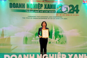 TP. Hồ Chí Minh: Tôn vinh 98 doanh nghiệp đạt danh hiệu Doanh nghiệp xanh năm 2024