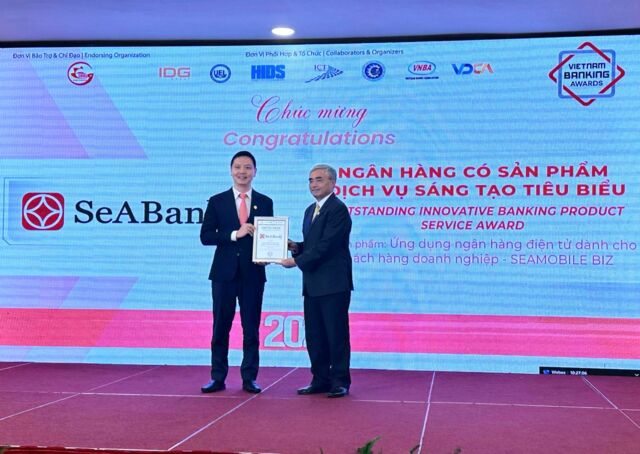 SeABank lần thứ 4 liên tiếp được vinh danh là Ngân hàng Việt Nam tiêu biểu- Ảnh 1.