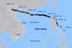 Hà Nội: Bão số 3 đã suy yếu thành vùng áp thấp