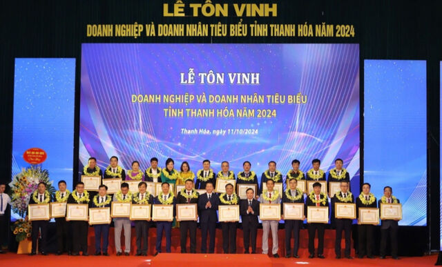 Thanh Hóa: Tôn vinh doanh nghiệp, doanh nhân tiêu biểu năm 2024- Ảnh 2.