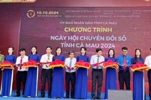 Cà Mau: Khai mạc ngày hội Chuyển đổi số 2024