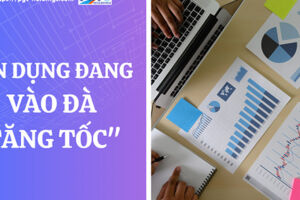 Tín dụng đang vào đà 'tăng tốc"