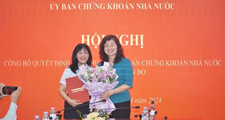 Bà Phạm Thị Thanh Hương làm Chánh Thanh tra Ủy ban Chứng khoán Nhà nước