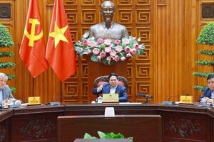 Mỹ áp thuế quan 46% với Việt Nam: Thủ tướng họp khẩn với các bộ, ngành