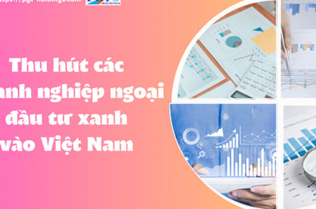 Thu hút các doanh nghiệp ngoại đầu tư xanh vào Việt Nam