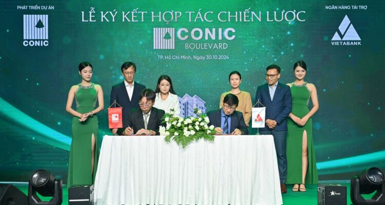 Ký kết hợp tác chiến lược dự án căn hộ Conic Boulevard