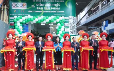 Thái Bình: Sở Công thương Khai trương điểm giới thiệu sản phẩm OCOP