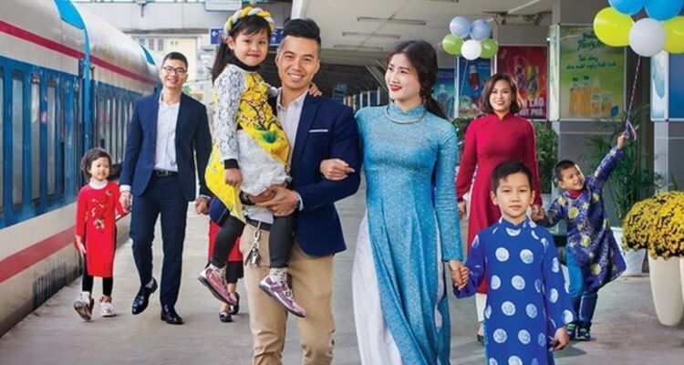 Đường sắt chạy thêm nhiều tàu dịp tết Nguyên đán