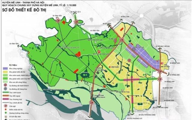 Hà Nội: Điều chỉnh, bổ sung quy hoạch sử dụng đất huyện Mê Linh đến năm 2030- Ảnh 1.