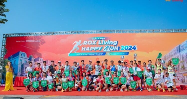 ROX Living Happy Run 2024 - Giải chạy gắn kết cộng đồng xứ Nghệ