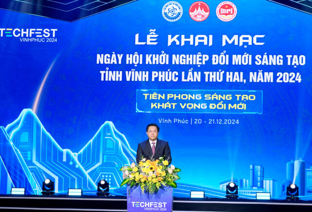 Khai mạc Ngày hội khởi nghiệp đổi mới sáng tạo tỉnh Vĩnh Phúc lần thứ 2 năm 2024- Ảnh 1.