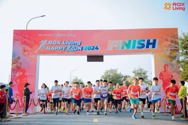 ROX Living Happy Run 2024 - Giải chạy gắn kết cộng đồng xứ Nghệ- Ảnh 1.