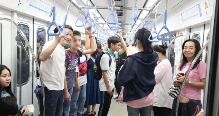 Ngày 30-4 và 1-5, hành khách đi Metro Bến Thành - Suối Tiên miễn phí