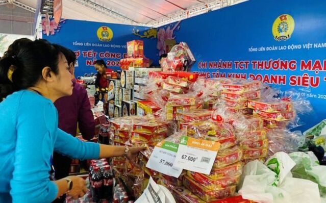 Hơn 4.750 tỉ đồng chi chăm lo Tết cho trên 8,6 triệu đoàn viên, người lao động- Ảnh 1.