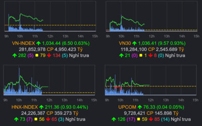 VN-Index mất gần 10 điểm, nhà đầu tư ồ ạt bán ra