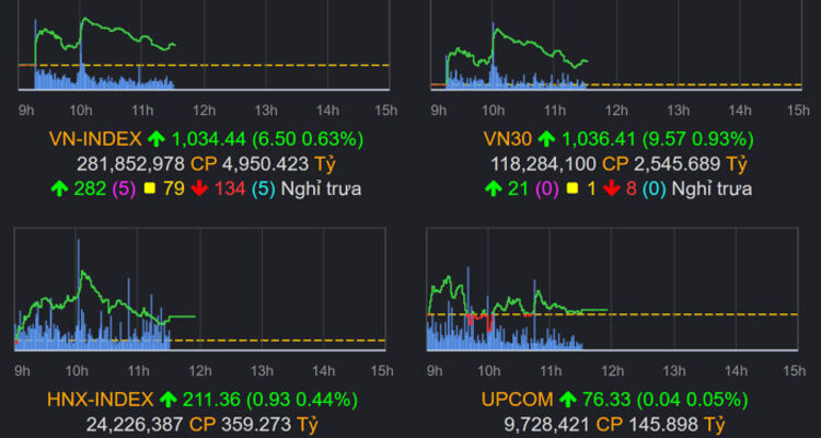 VN-Index mất gần 10 điểm, nhà đầu tư ồ ạt bán ra