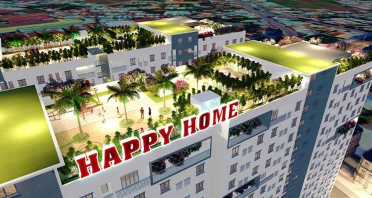 Bình Dương: Sắp mở bán căn hộ Happy Home với giá từ 920 triệu đồng