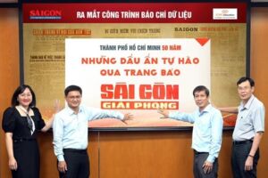 Báo Sài Gòn Giải Phóng ra mắt công trình báo chí dữ liệu: “TPHCM 50 năm – Những dấu ấn tự hào”