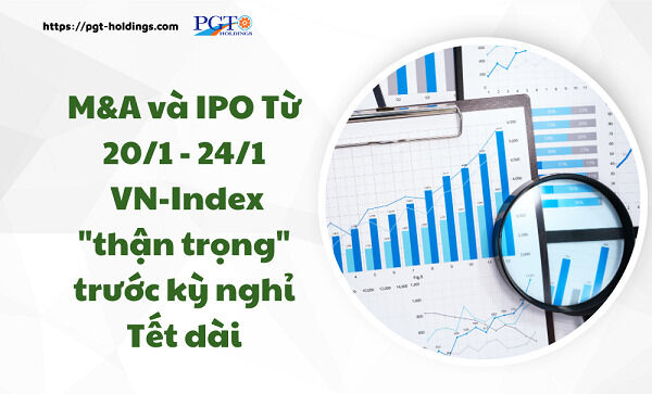 M&A và IPO (Từ 20/1 - 24/1): VN-Index "thận trọng" trước kỳ nghỉ Tết dài- Ảnh 1.